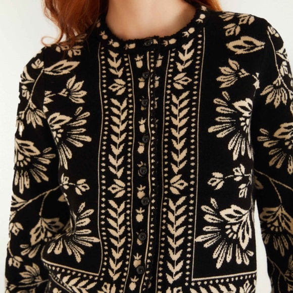 Farm Rio Flower Bloom Knit Cardigan - Picture 8 of 8
